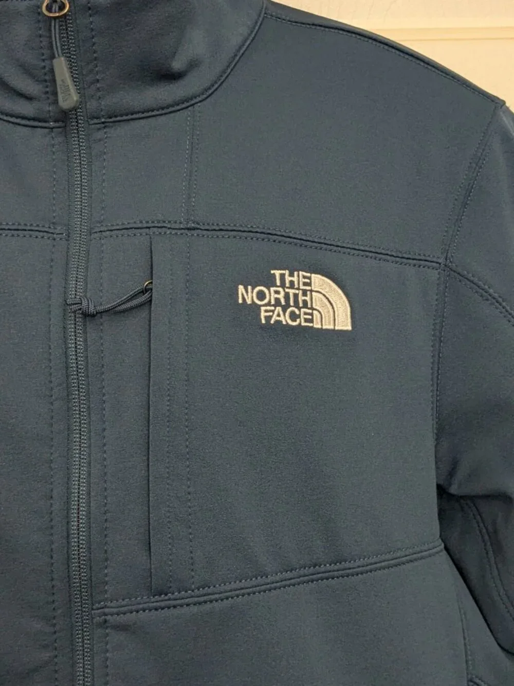 The North Face Men's Glacier Full Zip Fleece Jacket Size S Blue .